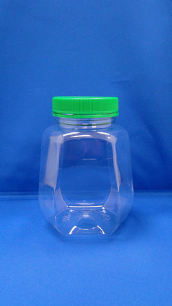 प्लास्टिक की बोतल - पीईटी अष्टकोणीय प्लास्टिक की बोतलें (बी 648)