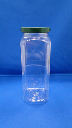 Pleastic fles - PET achthoekige plastic flessen (WM588)