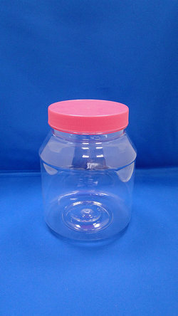 Pleastic fles - PET ronde plastic flessen (D1200)