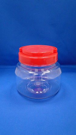 Pleastic fles - PET ronde plastic flessen (D650)