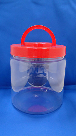Pleastic fles - PET ronde plastic flessen (M5000)