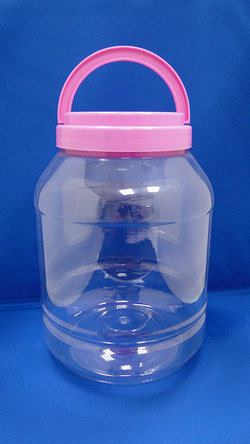 Bottiglia Pleastic - Bottiglie di plastica rotonde e taglienti in PET (J4001)