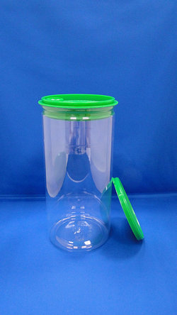 Bottiglia Pleastic - Bottiglie di plastica rotonde in PET (W401-1520P)