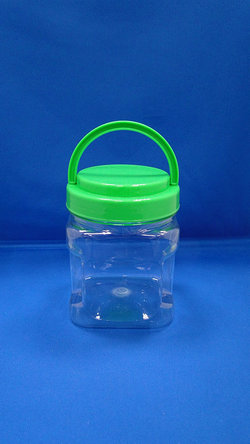 प्लास्टिक की बोतल - पीईटी स्क्वायर और पकड़ प्लास्टिक की बोतलें (D574)