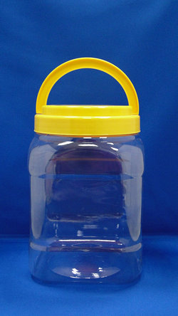 プレスティックボトル-PETスクエアプラスチックボトル（J1204）