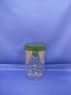 Botol Pleastis - Botol Plastik Bulat PVC-350