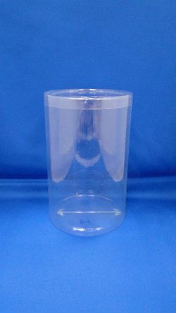 Botol Pleastik - Botol Plastik Bulat PVC (S5)