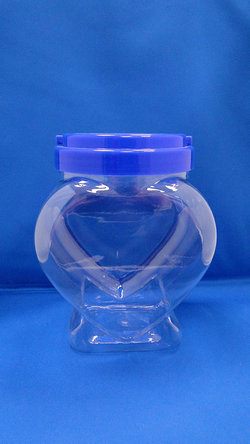प्लास्टिक की बोतल - पीईटी हार्ट प्लास्टिक की बोतलें (J2008)