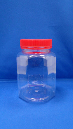 प्लास्टिक की बोतल - पीईटी अष्टकोणीय प्लास्टिक की बोतलें (B508N)