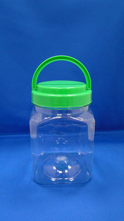 Pleastic fles - PET achthoekige plastic flessen (D808)