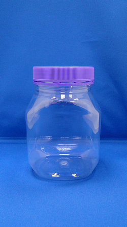 بطری پلاستیکی - بطری های پلاستیکی مستطیلی و قوس PET (B401)