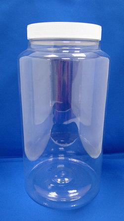 प्लास्टिक की बोतल - पीईटी गोल प्लास्टिक की बोतलें (1NP)