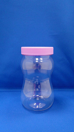 Bottiglia Pleastic - Bottiglie di plastica rotonde e curve in PET (B358)