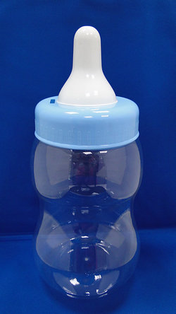 Bottiglia Pleastic - Bottiglie di plastica rotonde e curve in PET (J3208)
