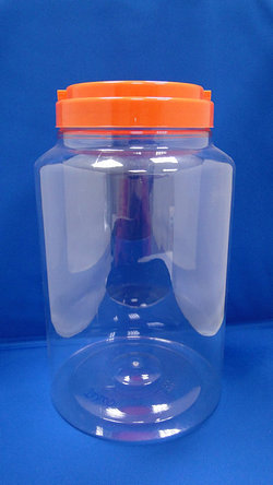 Pleastic fles - PET ronde plastic flessen (J4400)