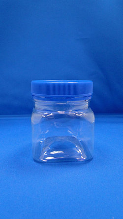 प्लास्टिक की बोतल - पीईटी स्क्वायर प्लास्टिक की बोतलें (A204)