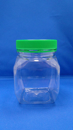 Botol Pleastik - Botol Plastik PET Kotak (A287)