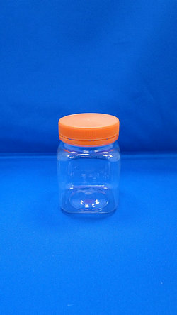 Pleastic Bottle - Quadratische PET-Plastikflaschen (F174)