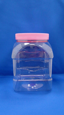 Pleastic fles - PET vierkante en scherpe plastic flessen (J2804)