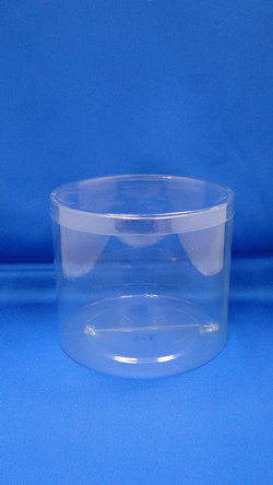 Pleastic Fles - PVC Ronde Plastic Flessen (S1)