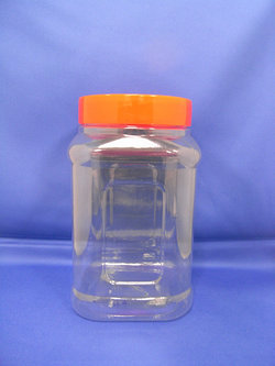 Pleastic fles - PVC vierkante plastic flessen-317
