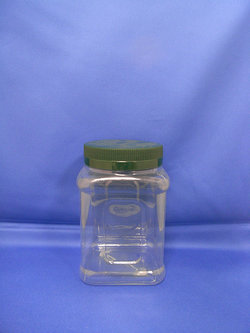 Pleastic fles - PVC vierkante plastic flessen-327